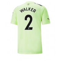 Fotbalové Dres Manchester City Kyle Walker #2 Alternativní 2022-23 Krátký Rukáv